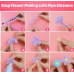 Orange Pipe Cleaners,500pcs in 5 Colors, Chenille Stems for Art and Craft Projects,Flower DIY Decorations Orange Pipe Cleaners,500pcs in 5 Colors, Chenille Stems for Art and Craft Projects,Flower DIY Decorations