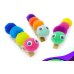 [300 Pcs] 250 1 Inch Pom Poms & 50 Googly Eyes - Craft Pom Pom Balls - Pompoms for Crafts - Pom Pom for Crafts in Bright & Bold Assorted Colors - Large Pom Poms Arts and Crafts