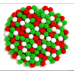 500 Pcs 0.5 Inch Polypropylene Pompoms for Craft Making, Small Pom Poms Balls Art and Craft DIY Decorations(Red, Green, White)
