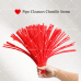 AK-03 Red PPipe Cleaners Chenille Stems Fuzzy Stick Twisting Stick DIY Art Craft Supplies Bending Wires for Kids School Education Adults Floral Arrangement