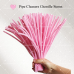 AK-06 Medium Pink Pipe Cleaners Chenille Stems Fuzzy Stick Twisting Stick DIY Art Craft Supplies Bending Wires for Kids School Education Adults Floral Arrangement