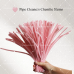 AK-08 Blush Pink Pipe Cleaners Chenille Stems Fuzzy Stick Twisting Stick DIY Art Craft Supplies Bending Wires for Kids School Education Adults Floral Arrangement