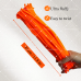 AK-18 Orange Red Pipe Cleaners Chenille Stems Fuzzy Stick Twisting Stick DIY Art Craft Supplies Bending Wires for Kids School Education Adults Floral Arrangement