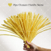 AK-23 Gardnia Yellow Pipe Cleaners Chenille Stems Fuzzy Stick Twisting Stick DIY Art Craft Supplies Bending Wires for Kids School Education Adults Floral Arrangement