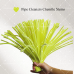 AK-24 Light Yellow Pipe Cleaners Chenille Stems Fuzzy Stick Twisting Stick DIY Art Craft Supplies Bending Wires for Kids School Education Adults Floral Arrangement