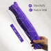 AK-34 Medium PurplePipe Cleaners Chenille Stems Fuzzy Stick Twisting Stick DIY Art Craft Supplies Bending Wires for Kids School Education Adults Floral Arrangement