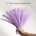 AK-41 Light Purple Pipe Cleaners Chenille Stems Fuzzy Stick Twisting Stick DIY Art Craft Supplies Bending Wires for Kids School Education Adults Floral Arrangement