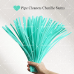 AK-49 Bamboo Green Pipe Cleaners Chenille Stems Fuzzy Stick Twisting Stick DIY Art Craft Supplies Bending Wires for Kids School Education Adults Floral Arrangement
