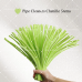 AK-53 Cream Green Pipe Cleaners Chenille Stems Fuzzy Stick Twisting Stick DIY Art Craft Supplies Bending Wires for Kids School Education Adults Floral Arrangement