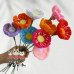 110 PCS * Pipe Cleaner Chenille Stems Handmade Helloborus Flower Making Kit DIY Art Flower Bouquet Craft Set Hot Glue Sticks Tape 110 PCS * Pipe Cleaner Chenille Stems Handmade Helloborus Flower Making Kit DIY Art Flower Bouquet Craft Set Hot Glue Sticks Tape