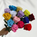 20 PCS * Handmade Pipe Cleaner Rose Flower Green Leaves Artificial Simulation Flower Indoor Home Desktop Party Wedding Decor 20 PCS * Handmade Pipe Cleaner Rose Flower Green Leaves Artificial Simulation Flower Indoor Home Desktop Party Wedding Decor