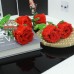 20 PCS * Handmade Pipe Cleaner Rose Flower Green Leaves Artificial Simulation Flower Indoor Home Desktop Party Wedding Decor 20 PCS * Handmade Pipe Cleaner Rose Flower Green Leaves Artificial Simulation Flower Indoor Home Desktop Party Wedding Decor
