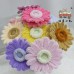 10 PCS * Handmade Pipe Cleaner Gerbera Flowers Artificial Simulation Flower Indoor Home Desktop Party Wedding Decor