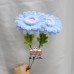 10 PCS * Handmade Pipe Cleaner Gerbera Flowers Artificial Simulation Flower Indoor Home Desktop Party Wedding Decor