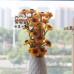 150 PCS * Pipe Cleaner Chenille Stems Handmade 6 Daisy Flowers Making Kit DIY Art Flower Bouquet Craft Set