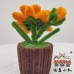 33 PCS * Pipe Cleaner Chenille Stems Handmade Sunflower Potted Plant Making Kit DIY Art Flower Bouquet Craft Set 33 PCS * Pipe Cleaner Chenille Stems Handmade Sunflower Potted Plant Making Kit DIY Art Flower Bouquet Craft Set