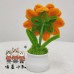 4 PCS * Handmade Pipe Cleaner Golden Sunflower Green Leaves Potted Plant Artificial Simulation Flowers Indoor Home Desktop Party Wedding Decor 4 PCS * Handmade Pipe Cleaner Golden Sunflower Green Leaves Potted Plant Artificial Simulation Flowers Indoor Home Desktop Party Wedding Decor