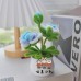 4PCS * Handmade Pipe Cleaner Gradient Color Rose Flower Green Leaves Potted Plant Artificial Simulation Flowers Indoor Home Desktop Party Wedding Decor 4PCS * Handmade Pipe Cleaner Gradient Color Rose Flower Green Leaves Potted Plant Artificial Simulation Flowers Indoor Home Desktop Party Wedding Decor
