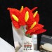 30 PCS * Handmade Pipe Cleaner Anthurium Flower Artificial Simulation Flower Indoor Home Desktop Party Wedding Decor
