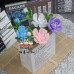 130 PCS * Pipe Cleaner Chenille Stems Handmade Camellia Flower Making Kit DIY Art Flower Bouquet Craft Set Hot Glue Sticks Tape 130 PCS * Pipe Cleaner Chenille Stems Handmade Camellia Flower Making Kit DIY Art Flower Bouquet Craft Set Hot Glue Sticks Tape
