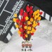 30 PCS * Handmade Pipe Cleaner Holly Fruit Artificial Simulation Flower Indoor Home Desktop Party Wedding Decor 
