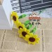 20 PCS * Handmade Pipe Cleaner Yolk Sunflower Green Leaves Artificial Simulation Flower Indoor Home Desktop Party Wedding Decor 20 PCS * Handmade Pipe Cleaner Yolk Sunflower Green Leaves Artificial Simulation Flower Indoor Home Desktop Party Wedding Decor