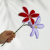 12 PCS * Handmade Pipe Cleaner Bicolor Lily Flower Artificial Simulation Flower Indoor Home Desktop Party Wedding Decor 12 PCS * Handmade Pipe Cleaner Bicolor Lily Flower Artificial Simulation Flower Indoor Home Desktop Party Wedding Decor