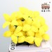 12 PCS * Handmade Pipe Cleaner 4 Petals Lily Flower Green Leaves Artificial Simulation Flower Indoor Home Desktop Party Wedding Decor 