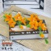 30 PCS * Handmade Pipe Cleaner Chenille Stems Trumpet Creeper Flower Green Leaves Artificial Simulation Flower Indoor Home Desktop Party Wedding Decor 30 PCS * Handmade Pipe Cleaner Chenille Stems Trumpet Creeper Flower Green Leaves Artificial Simulation Flower Indoor Home Desktop Party Wedding Decor