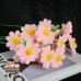 20PCS * Handmade Pipe Cleaner Daisy Green Leaves Artificial Simulation Flower Indoor Home Desktop Party Wedding Decor 20PCS * Handmade Pipe Cleaner Daisy Green Leaves Artificial Simulation Flower Indoor Home Desktop Party Wedding Decor