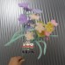 125 PCS * Pipe Cleaner Chenille Stems Handmade 4 Daisy Flowers Making Kit DIY Art Flower Bouquet Craft Set Hot Glue Sticks Tape 