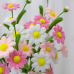 Fuzzy Pipe Cleaner Chenille Stems DIY Craft Supplies For Daisy Flower Branch Green Leaves Handmade Flower Making Kit Fuzzy Pipe Cleaner Chenille Stems DIY Craft Supplies For Daisy Flower Branch Green Leaves Handmade Flower Making Kit