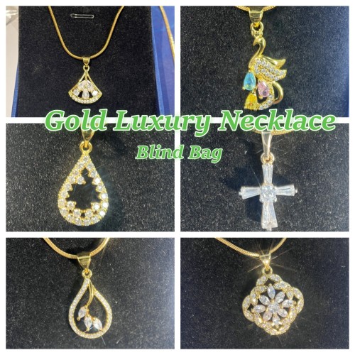 Gold Luxury Necklace - Blind Bag-5 bags