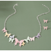 Women's Butterfly Necklace and Earrings Multicolour Wedding Jewelry Luxury Crystal Pearl Necklace /Earrings Ladies Jewelry Sets Women's Butterfly Necklace and Earrings Multicolour Wedding Jewelry Luxury Crystal Pearl Necklace /Earrings Ladies Jewelry Sets