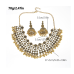 Women's Bohemia Necklace and Earrings Gold Wedding Jewelrel Necklace /Earrings Ladies Jewelry Sets