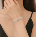 Women's Silver Color Fashion Wedding Jewelry Luxury Crystal Pearl Necklace/Earrings/Bracelet Ladies Jewelry Sets for Bridal Women's Silver Color Fashion Wedding Jewelry Luxury Crystal Pearl Necklace/Earrings/Bracelet Ladies Jewelry Sets for Bridal