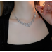 Women's White Fashion Wedding Jewelry Luxury Crystal Pearl Necklace/Earrings Ladies Jewelry Sets for Bridal Women's White Fashion Wedding Jewelry Luxury Crystal Pearl Necklace/Earrings Ladies Jewelry Sets for Bridal