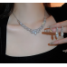 Women's White Fashion Wedding Jewelry Luxury Crystal Pearl Necklace/Earrings Ladies Jewelry Sets for Bridal Women's White Fashion Wedding Jewelry Luxury Crystal Pearl Necklace/Earrings Ladies Jewelry Sets for Bridal