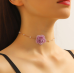Gothic Elegant Rose Flower Clavicle Chain Necklace for Women Adjustable Sexy Choker Mariage Jewelry Gift Fashion Accessories Gothic Elegant Rose Flower Clavicle Chain Necklace for Women Adjustable Sexy Choker Mariage Jewelry Gift Fashion Accessories