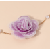 Gothic Elegant Rose Flower Clavicle Chain Necklace for Women Adjustable Sexy Choker Mariage Jewelry Gift Fashion Accessories Gothic Elegant Rose Flower Clavicle Chain Necklace for Women Adjustable Sexy Choker Mariage Jewelry Gift Fashion Accessories