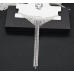 New Shiny Silver  Necklace Ladies Exquisite Clavicle Chain Necklace Jewelry for Ladies Gift