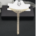 New Shiny Silver  Necklace Ladies Exquisite Clavicle Chain Necklace Jewelry for Ladies Gift