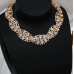New Shiny Gold Necklace Ladies Exquisite Clavicle Chain Necklace Jewelry for Ladies Gift