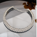 New Shiny Necklace Ladies Exquisite Double Layer Clavicle Chain Necklace Jewelry for Ladies Gift New Shiny Necklace Ladies Exquisite Double Layer Clavicle Chain Necklace Jewelry for Ladies Gift