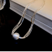 New Silver Round Necklace Ladies Exquisite Clavicle Chain Necklace Jewelry for Ladies Gift New Silver Round Necklace Ladies Exquisite Clavicle Chain Necklace Jewelry for Ladies Gift