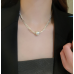New Silver Round Necklace Ladies Exquisite Clavicle Chain Necklace Jewelry for Ladies Gift New Silver Round Necklace Ladies Exquisite Clavicle Chain Necklace Jewelry for Ladies Gift