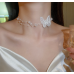 New White Pearl Butterfly Necklace Ladies Exquisite Clavicle Chain Necklace Jewelry for Ladies Gift New White Pearl Butterfly Necklace Ladies Exquisite Clavicle Chain Necklace Jewelry for Ladies Gift