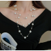 New White Pearl Two Layer Necklace Ladies Exquisite Clavicle Chain Necklace Jewelry for Ladies Gift New White Pearl Two Layer Necklace Ladies Exquisite Clavicle Chain Necklace Jewelry for Ladies Gift