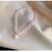New White Pearl Three Layer Necklace Ladies Exquisite Clavicle Chain Necklace Jewelry for Ladies Gift
