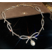 New White Pearl Butterfly Necklace Ladies Exquisite Clavicle Chain Necklace Jewelry for Ladies Gift